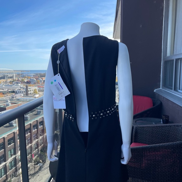 RED VALENTINO  Black Dress Size 44 - Picture 7 of 14